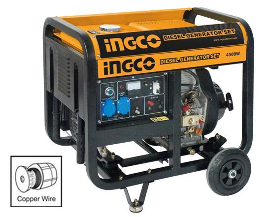 Groupe électrogène - Monophasé - DIESEL - 5.0kW