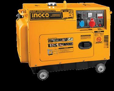 Groupe électrogène silencieux - Triphasé - DIESEL - 5.0kW