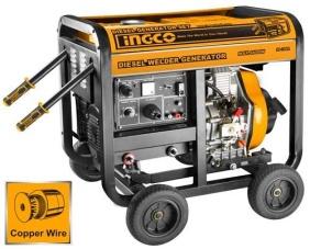 Groupe électrogène et machine de soudage - Monophasé - DIESEL - 4.6kW