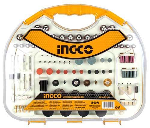 Accessoires pour meuleuse droite - 250 pièces