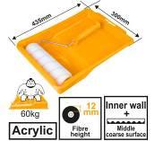 Ensemble de brosse cylindrique 3 en 1 (paroi intérieure)