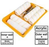 Ensemble de brosse cylindrique 8 en 1 wall Paroi intérieure et paroi extérieure）