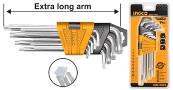 Ensemble de clé Torx - 9 pièces