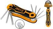 Jeu de clé Torx de poche - 8 EN 1
