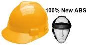 Casque de sécurité -Jaune