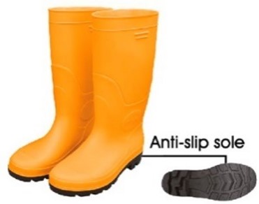 Bottes de pluie jaune - P46