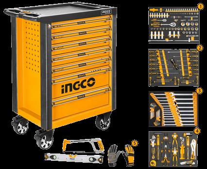 HTCS271621 162 PCS TOOL CHEST SET