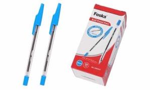 FOSKA-STYLO A BILLE 0,7/1,0MM, 800M D’ECRITURE COULEUR BLEU XH0927 BLUE