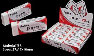 FOSKA-GOMME UNI BLANCL57mm*W21mm*H10mm AR5020