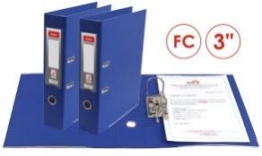 FOSKA-CLASSEUR A LEVIER BLEU INT EXT PVC FC 3’’W9401 BLUE