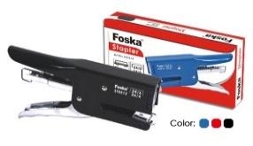 FOSKA-AGRAFFEUSE PINCE NOIR ST0512 25 FEUILLES  24/6,26/6