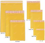 FOSKA-ENVELLOPPE KRAFT A/ PAPIER BULLE 16X22CM (+4CM) EN1022