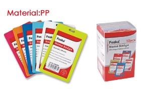 FOSKA-BADGE NOMINATIF PP,  110*67mm NB6002