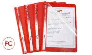 FOSKA-CHEMISE DOSSIER PLASTIQUE FC, 15/250MIC SANS POCHETTE LW320BF NOIR