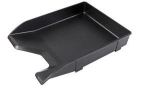 FOSKA-BAC A DOSSIER PLASTIC NOIR BS815A