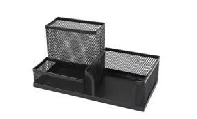 FOSKA-PORTE STYLOS ORGANISEUR NOIR L200*W100*H100mm HY69058 BLACK