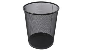 FOSKA-CORBEILLE A PAPIER NOIR DIAM 295XH345 HY65001BLACK
