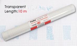 FOSKA-FILM COUVRE LIVRE TRANSP 45CM*10M*0.08MM G3000T-10M
