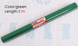 FOSKA-FILM COUVRE LIVRE VERT 45CM*3M*0.08MM G3000C-3M GREEN