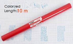 FOSKA-FILM COUVRE LIVRE ROUGE 45CM*10M*0.08MM G3000C-10M RED