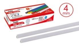 FOSKA-TRINGLE A DOSSIER PVC 4MM BLANC JQ0304