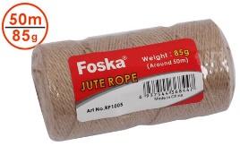 FOSKA-CODE JUTE/SISAL 85 GMS, 50 MTS, RP1005