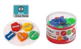FOSKA-TAILLE CRAYON PLASTIQUE CYL 25 PCS AT1010D
