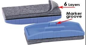 FOSKA-EFFACEUR TABLEAU BLANC 15*5.3*3.7cm，EN EVA+fiber 6 PLIS BE1035