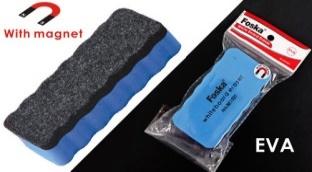 FOSKA-EFFACEUR TABLEAU BLANC 11.3*5.8*2cm, MAGNETIC EVA/FIBRE BE1021