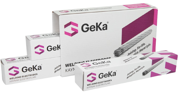 GEDIK Electrodes Rutiles INTER E6013/E38 ORC 11/Etui de 5 KG dim 3,20 x 350