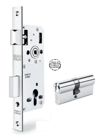 SGS CYLINDER LOCK WITH BALL BEARING FLAT TYPE 35MM K-601