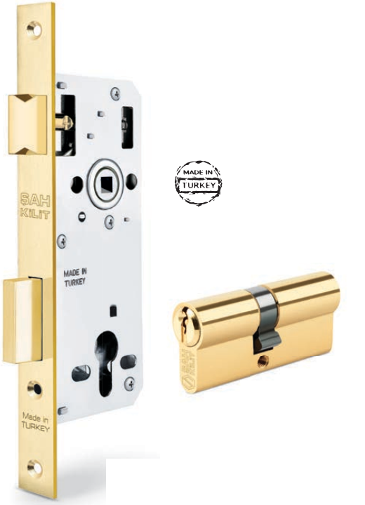 SGS CYLINDER LOCK WITH BALL BEARING FLAT TYPE 45MM K-613