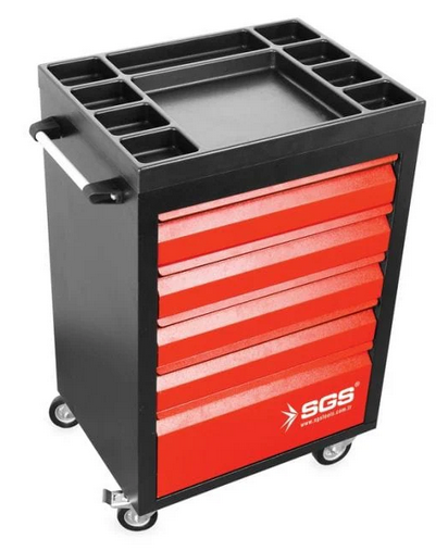 SGS TOOLS TROLLEY METAL 7DRAWER SGS857