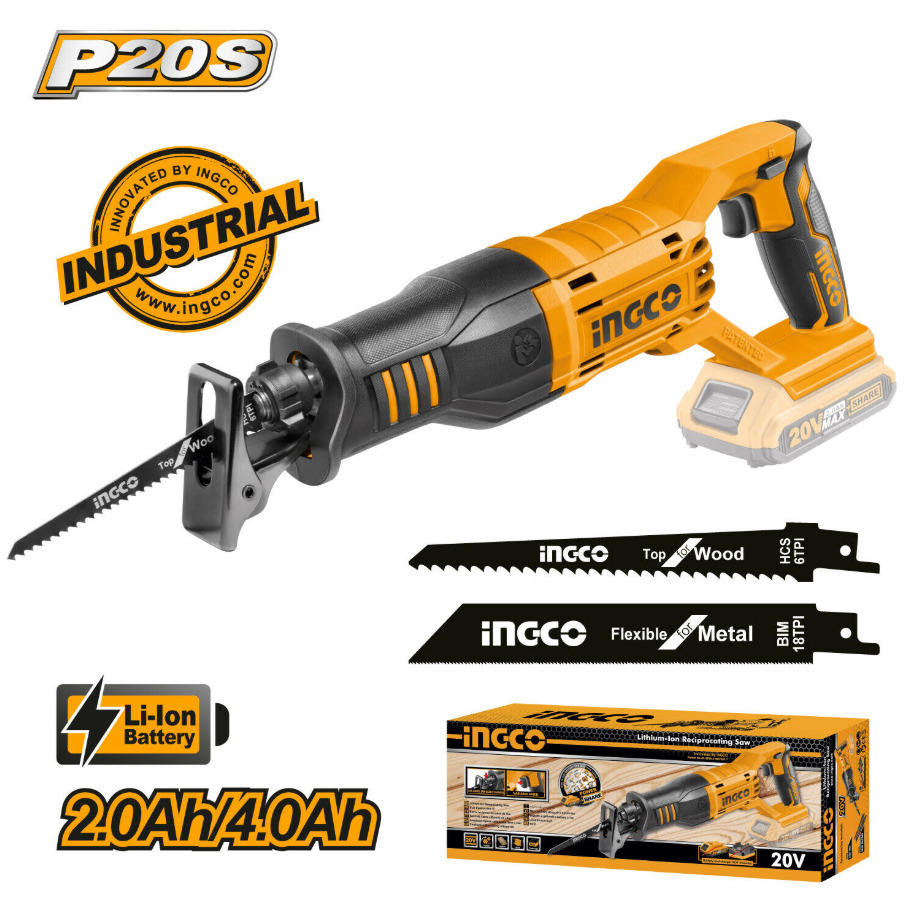 Scie sabre sans fil - 20V