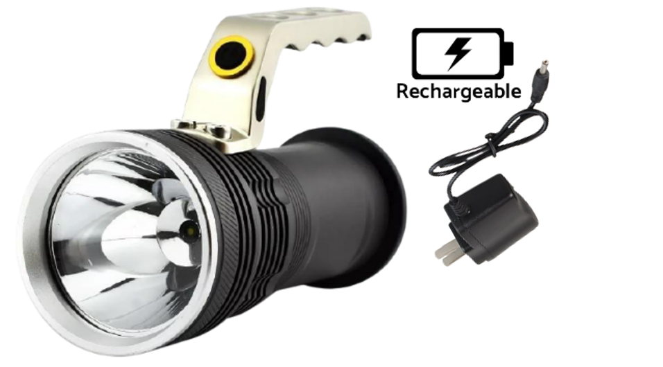 LAMPE RECHARGEABLE ALU 52*63*165MM