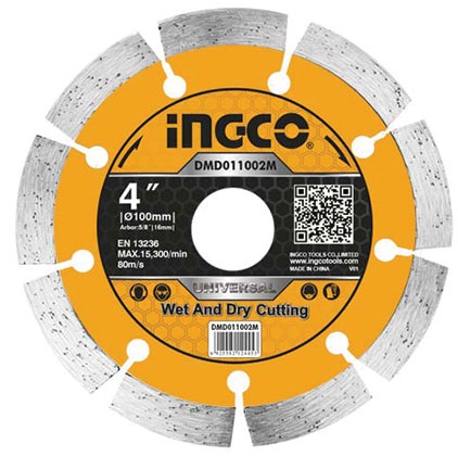 Disque diamant segmenté à coupe sec - 100*16mm