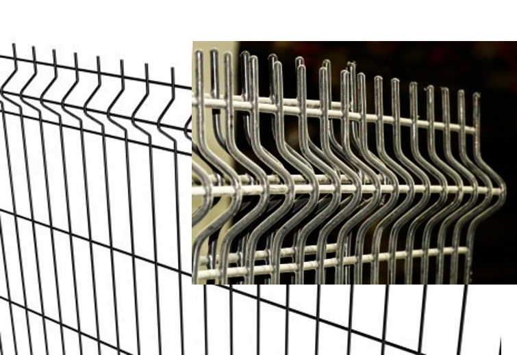 PANNEAU DE CLOTURE 5MM*200*50MM*1,53M*2,5M*3 FOLD NOIR 