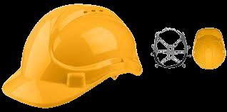 Casque de sécurité - Jaune