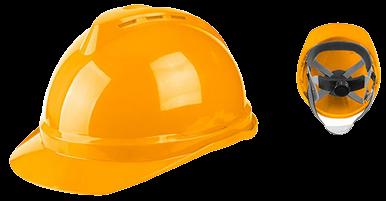 Casque de sécurité - Jaune