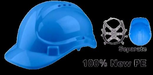 Casque de sécurité - Bleu