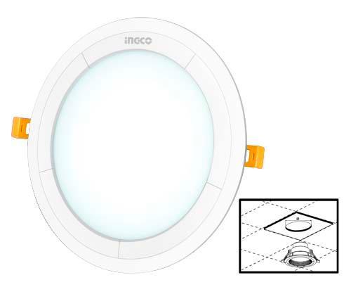 Round LED panel light