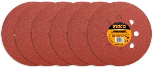 Sanding sheet for random orbital sander