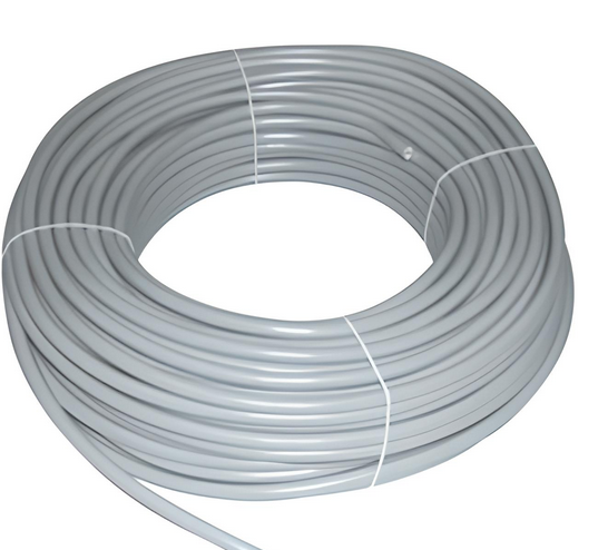 KABLO - CABLE CCA 2X2.5MM H05VV-F GRIS SOUPLE / Metre ( RLX DE 100 )