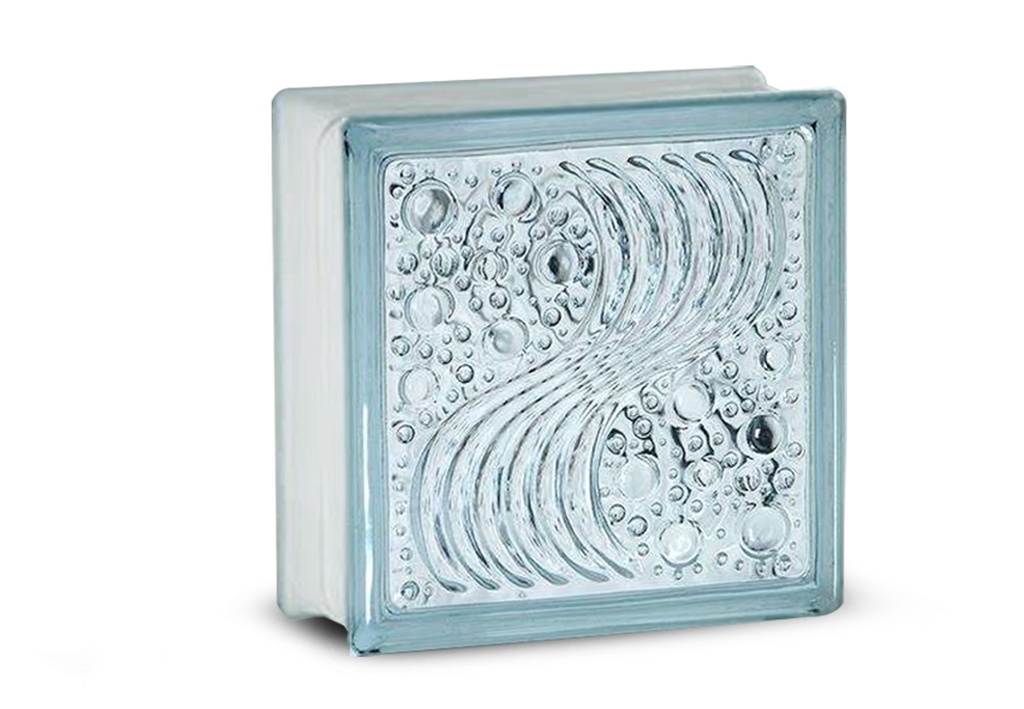 BRIQUE DE VERRE 190*190*80MM - OCEAN CTN/6