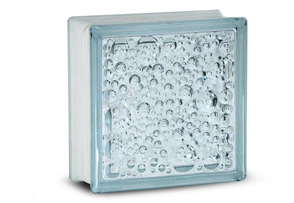 BRIQUE DE VERRE 190*190*80MM - BUBBLE CTN/6