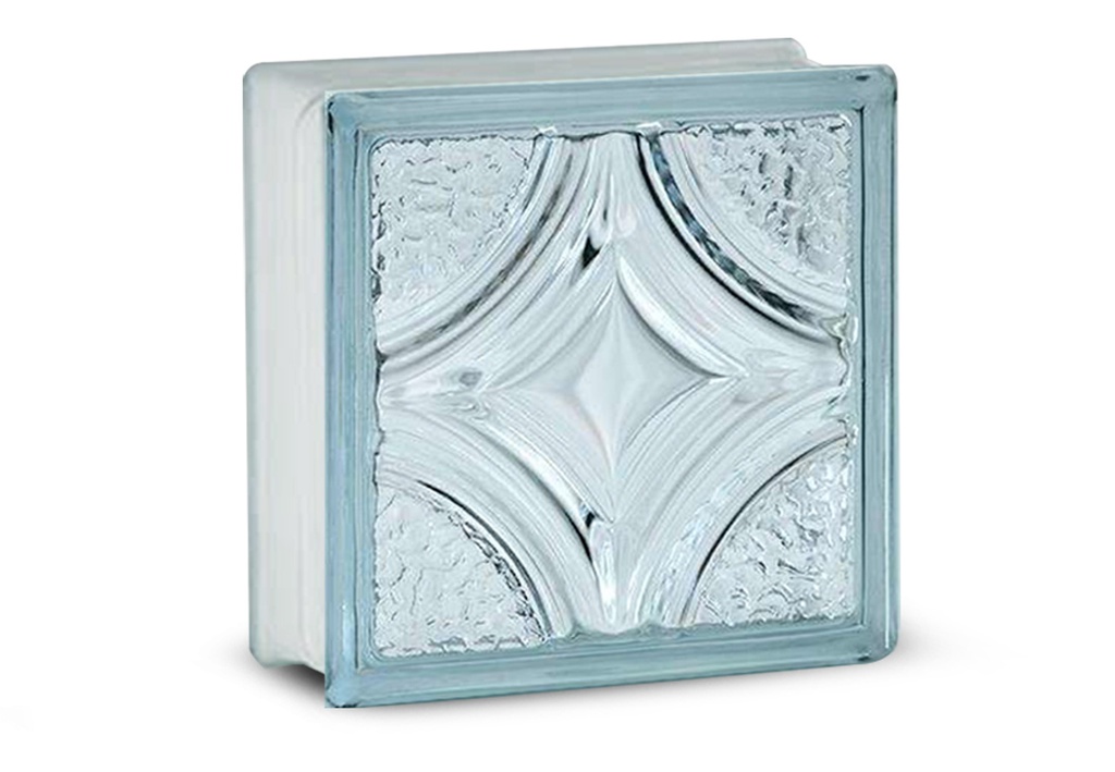 BRIQUE DE VERRE 190*190*80MM - VESTA CTN/6