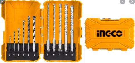 Ensemble de forets à béton - 11 pièces