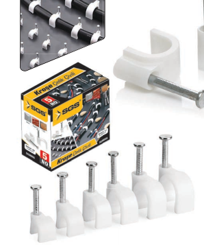 STEEL NAIL_IN CABLE CLAMP