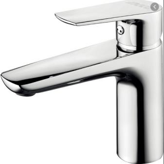 Single lever washbasin mixer