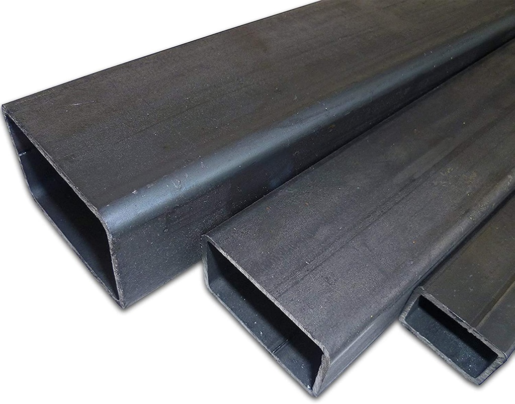TUBE RECTANGLE NOIR 40MM*30MM*1.2MM 5.8M
